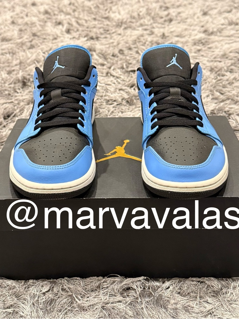 Jordan 1 Low University Blue Black
Mens 10.5